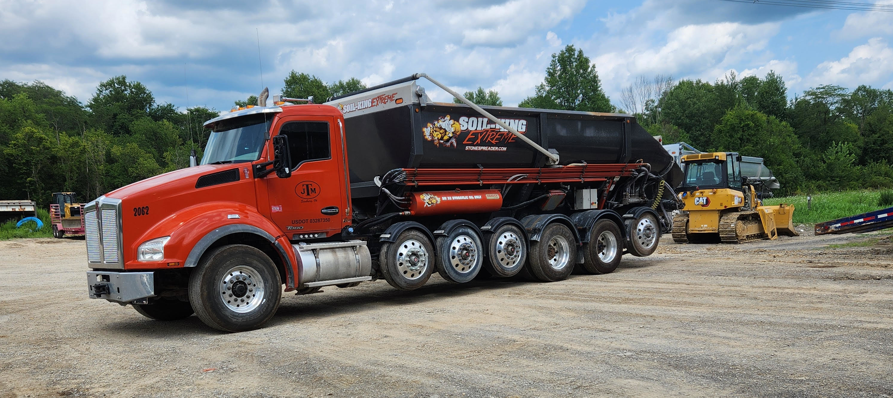 2019 KENWORTH T880 w/XTR25 SOIL KING EXTREME